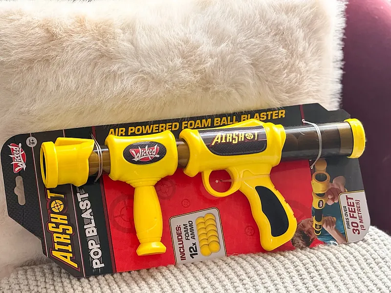 Win an Airshot Pop Blaster Toy