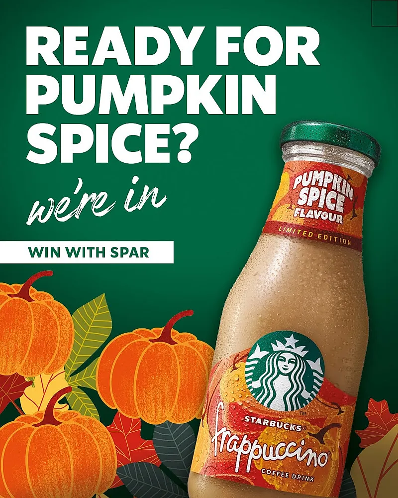 Win a Starbucks Pumpkin Spice Frappuccino Prize Bundle
