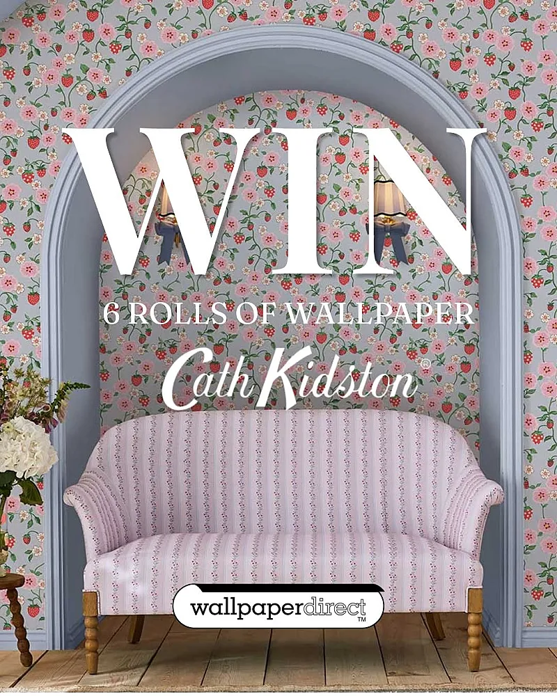 Win 6 Rolls of Cath Kidston Wallpaper