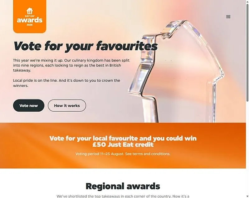 Win £50 Just Eat Credit