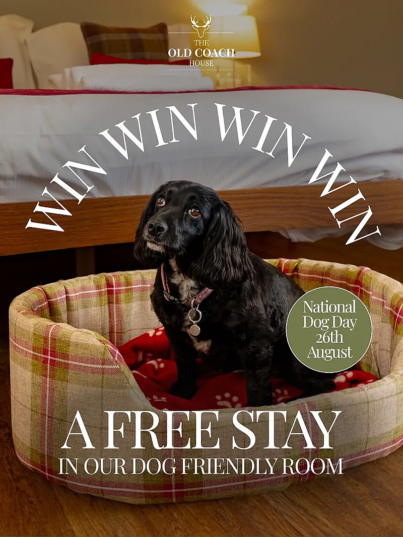 Win a FREE STAY at the Old Coach Inn in Ripon