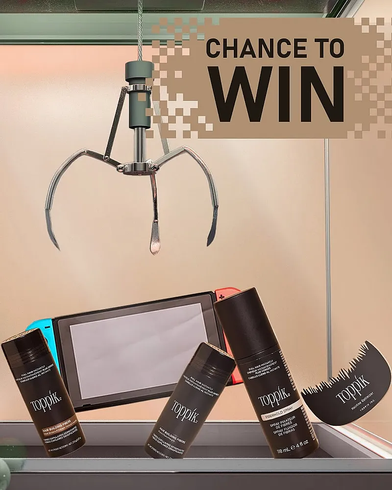 Win a Video Games Console & a Toppik Hair Bundle