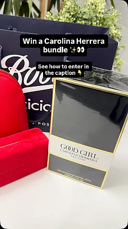 Prize image for Win Carolina Herrera Glasses, Perfume & Pouch
