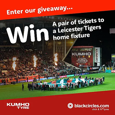 Prize image for Win Rugby Union Tickets to Leicester Tigers Home Fixture