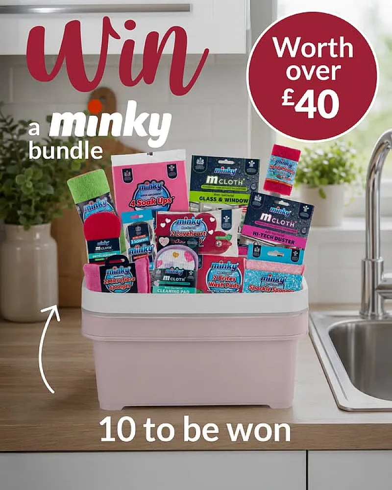 Win 1 of 10 Minky Clean Bundles worth over £40 Each!