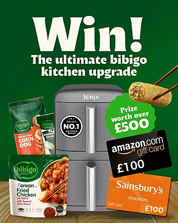 Prize image for Win a Ninja Double Air Fryer, £100 Amazon Gift Card, and £100 Sainsbury's Gift Card