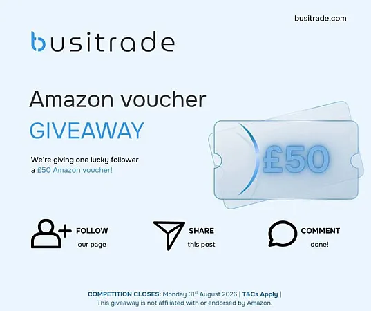 Prize image for Win a £50 Amazon Voucher