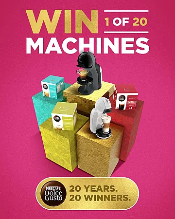 Prize image for Win one of 20 Mini Me 2 bundles, for NESCAFÉ Dolce Gusto’s Birthday!