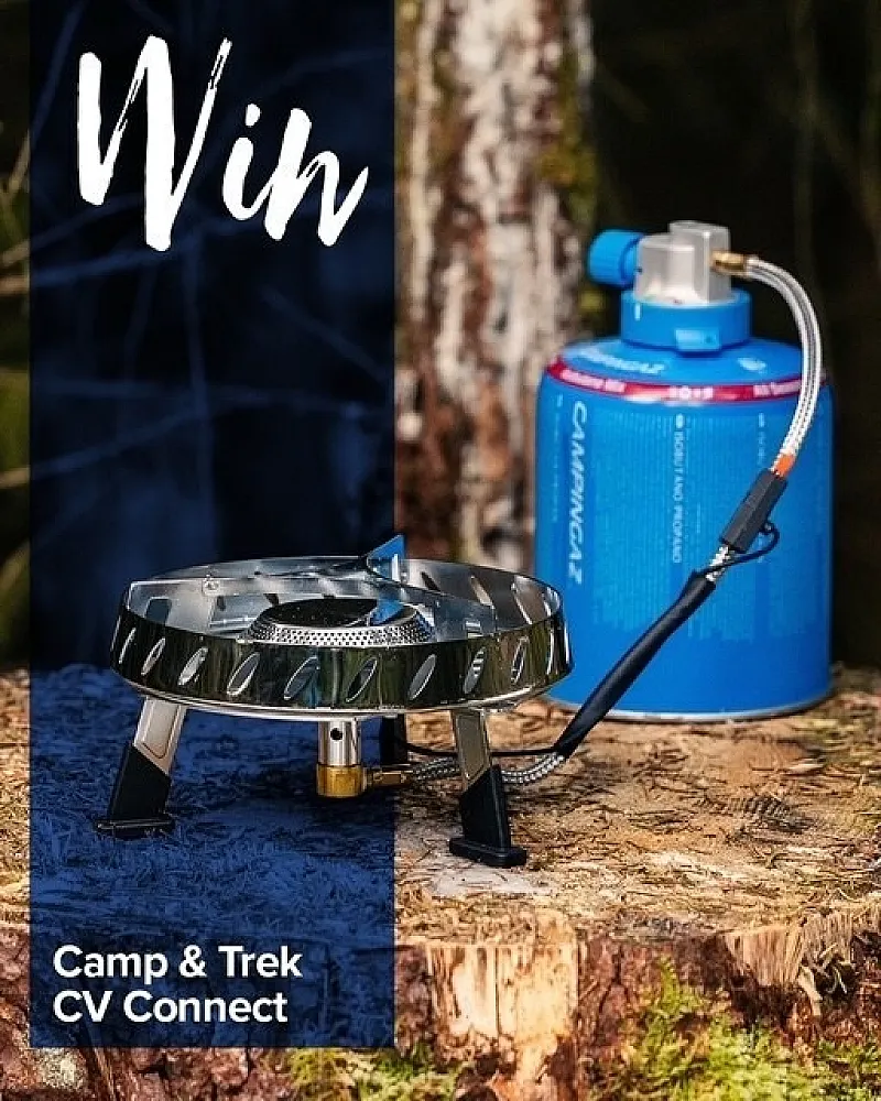 Win a Campingaz Camp & Trek CV Connect Stove