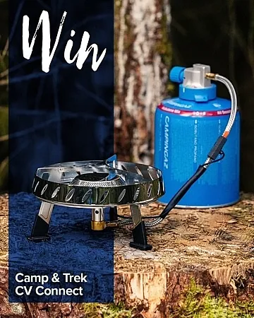 Prize image for Win a Campingaz Camp & Trek CV Connect Stove