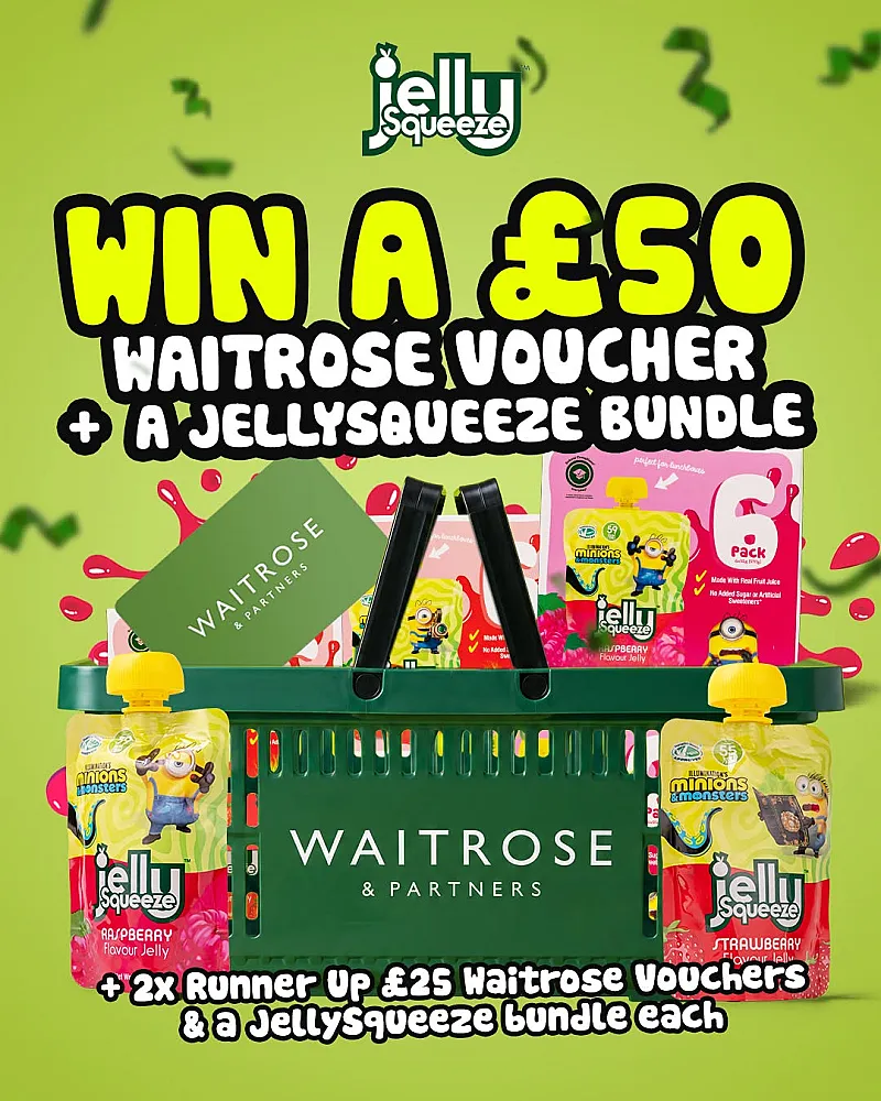 Win a £50 Waitrose voucher + a JellySqueeze bundle