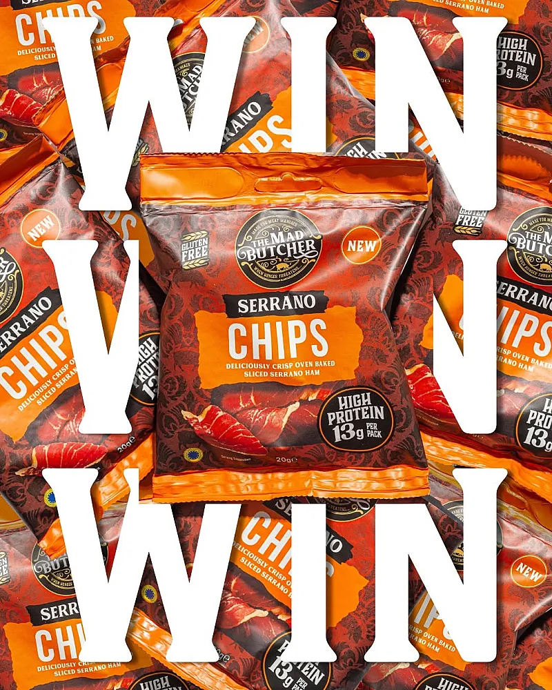 Win a Year's Supply of Gourmet Serrano Chips
