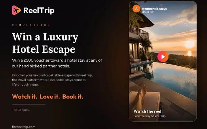 Win a £500 ReelTrip Voucher towards Your Dream Hotel Stay