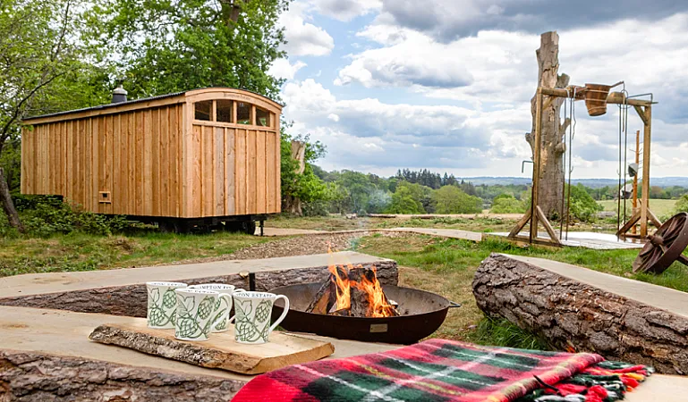 Win a Sauna Waggon session for two at the Hampton Estate