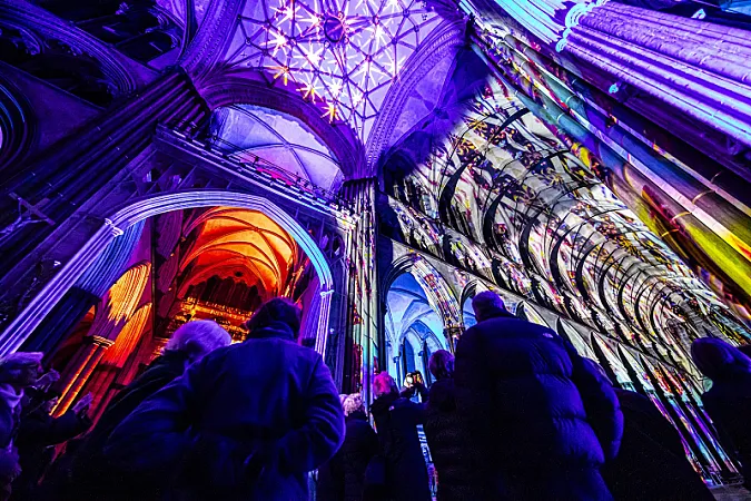 Win a pair of tickets to Chichester's Light Experience