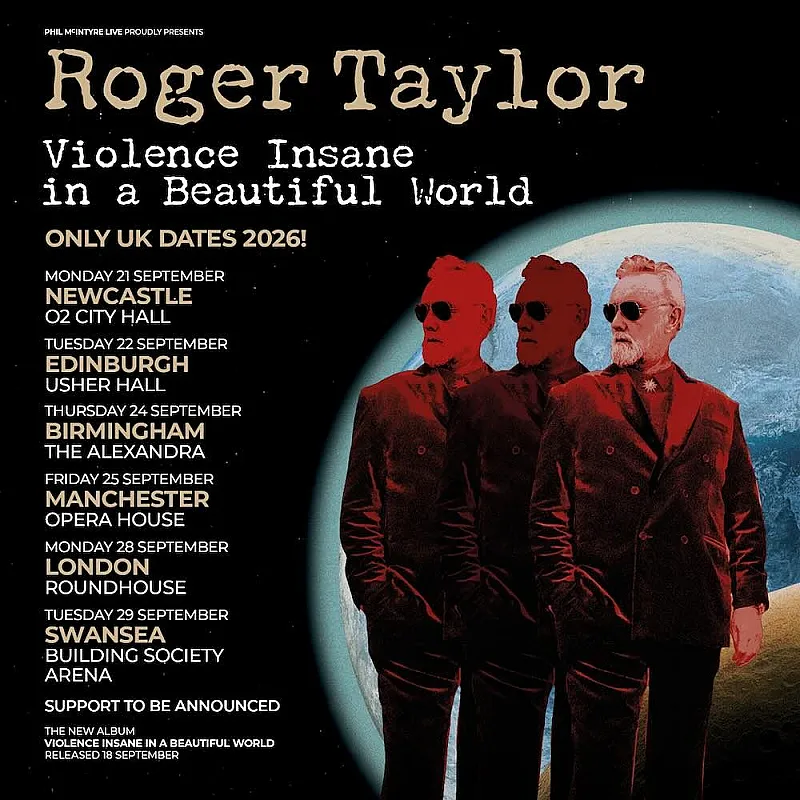 Win Tickets to Roger Taylor!