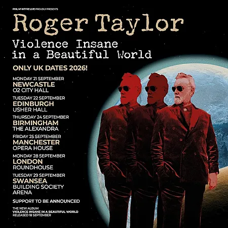 Win Tickets to Roger Taylor!