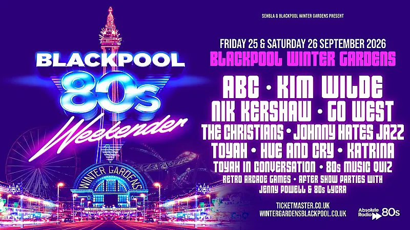 Win Tickets to Blackpool 80s Weekender!