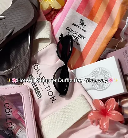 Prize image for Win the ultimate duffle bag packed with all your summer must-haves