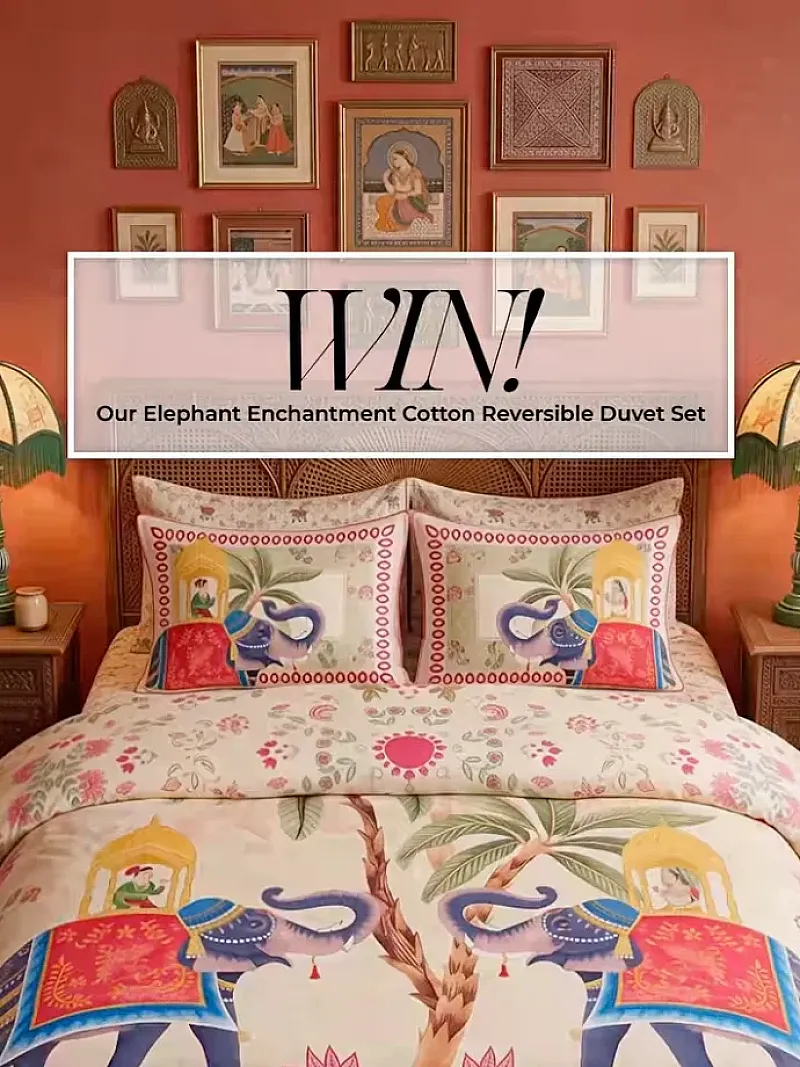 Win a Joe Browns Elephant Enchantment Cotton Reversible Duvet Set!