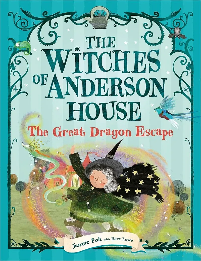 Win 1 of 5 copies of The Witches of Anderson House: The Great Dragon Escape