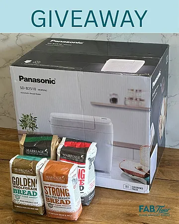 Prize image for Win a Panasonic Breadmaker and Flour Bundle