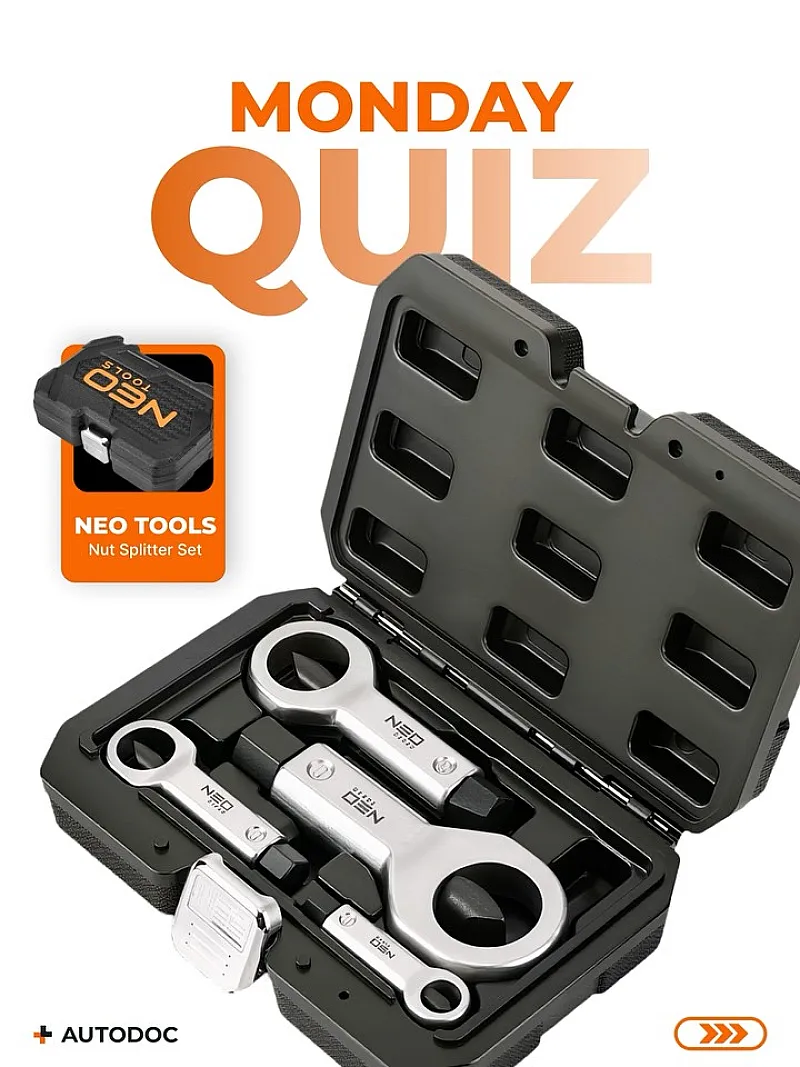 Win a NEO TOOLS Nut Splitter Set