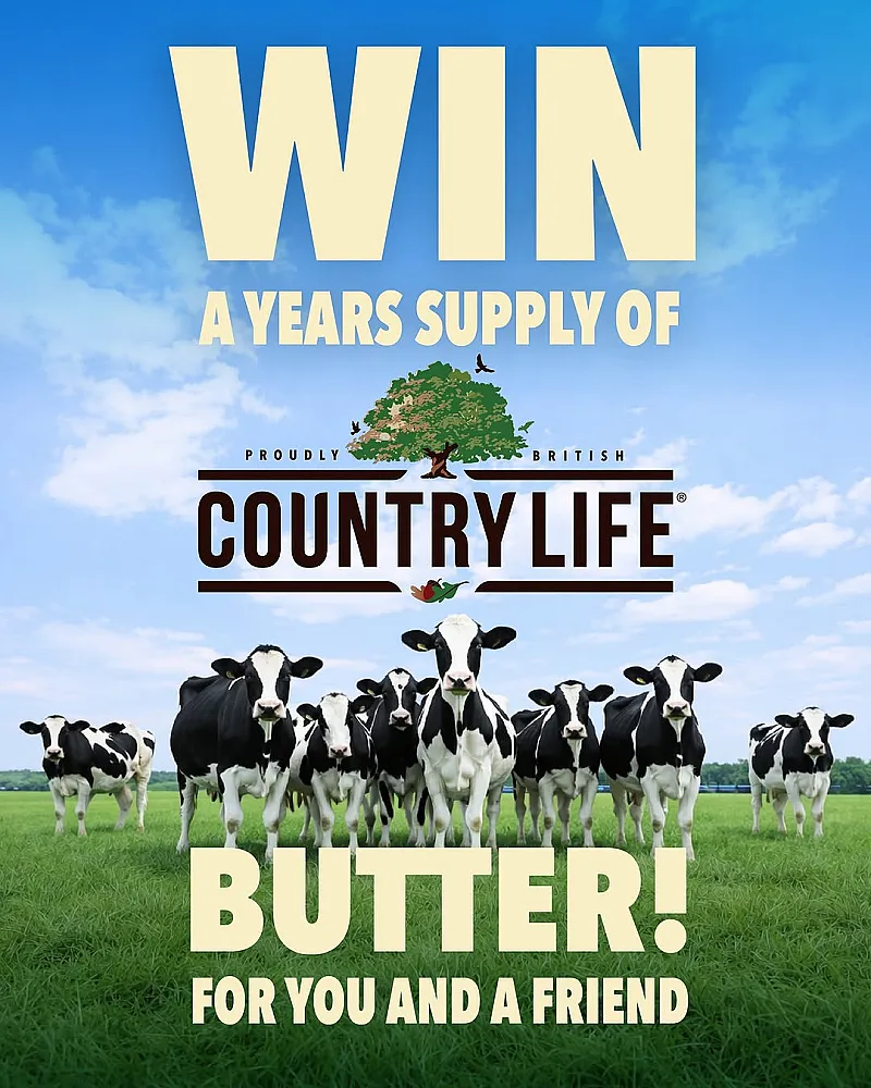 Win a Year's Worth of Country Life Butter