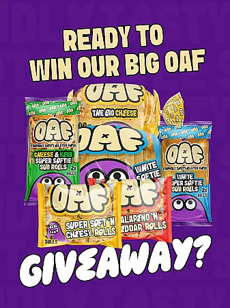 Prize image for Win a Gluten Free Bundle from Oaf