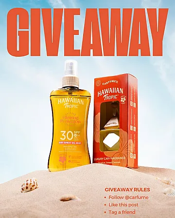 Prize image for Win Limited Edition Hawaiian Tropic Carfume