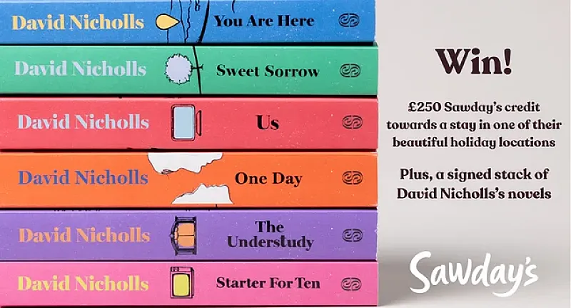 Win £250 Credit for Sawday’s and Signed David Nicholls Books