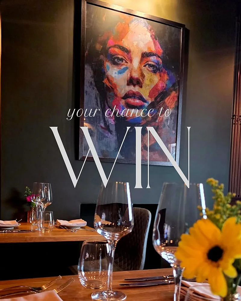 Win a Dining Experience for 2 at The Canvas Restaurant