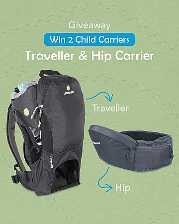 Prize image for Win a Traveller Child Carrier and Hip Carrier