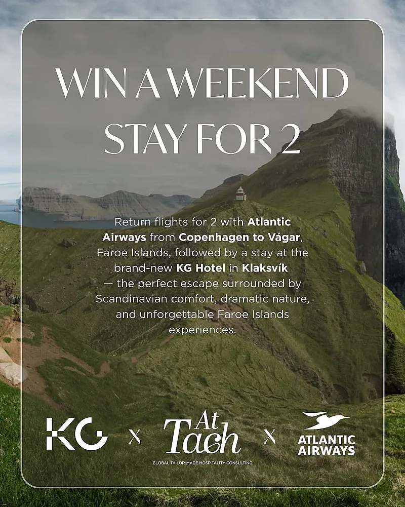 Win a Weekend in The Faroe Islands for 2