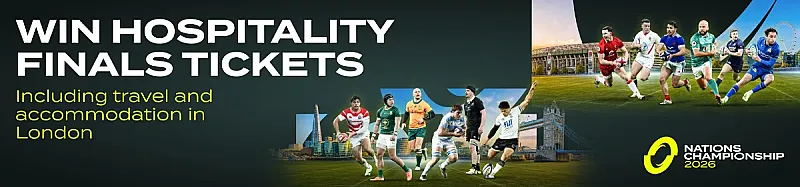 Win Hospitality Tickets to the Nations Championships Rugby Finals