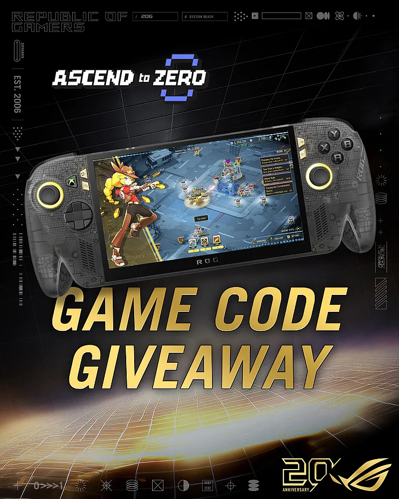 Win 1 of 20 Ascend to Zero Keys