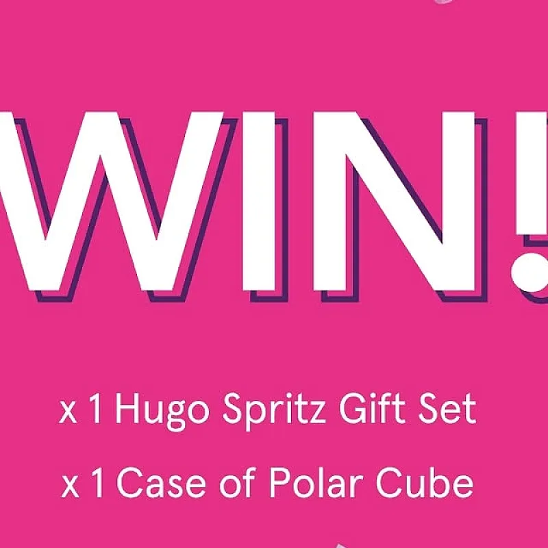Win a Case of Polar Cube Ice & a Hugo Spritz Gift Set