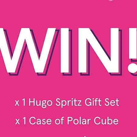 Prize image for Win a Case of Polar Cube Ice & a Hugo Spritz Gift Set