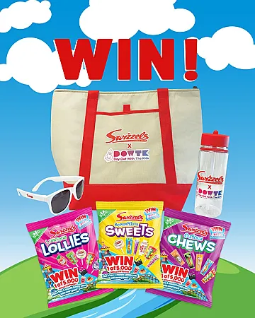 Prize image for Win 15 x Swizzels x Day Out With The Kids merch and variety bags