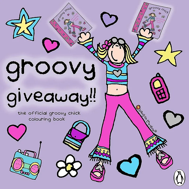 Win a Groovy Chick Colouring Book and Markers