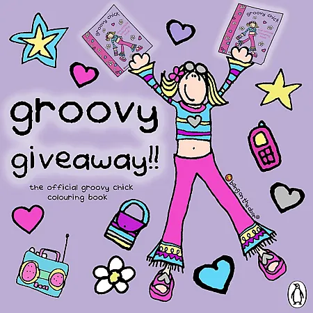 Win a Groovy Chick Colouring Book and Markers