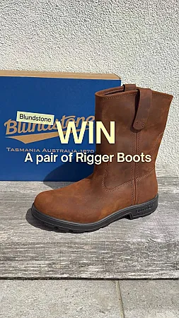 Prize image for Win a Pair of Blundstone Rigger Boots