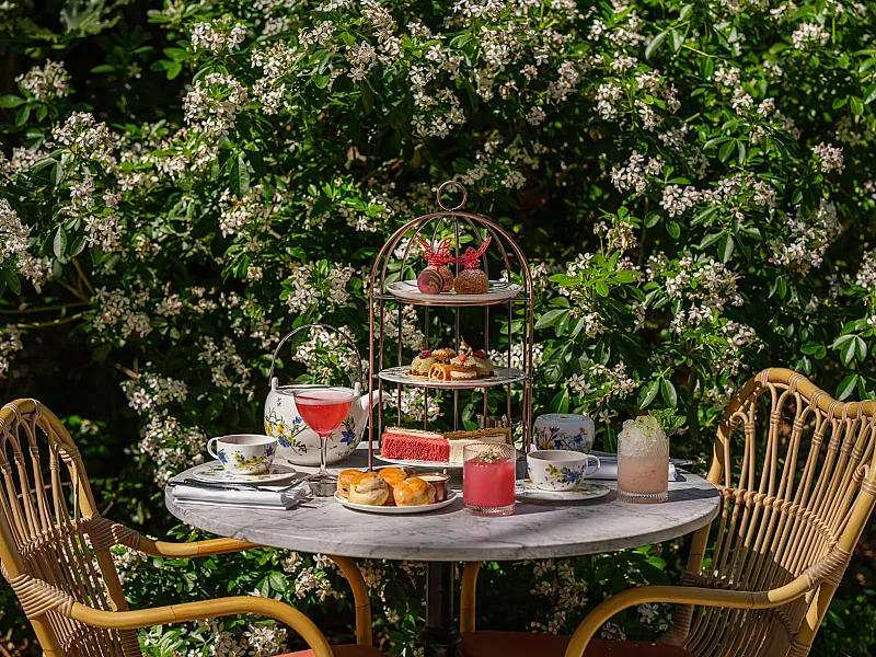 Win Afternoon Tea For Two In A Secret Garden