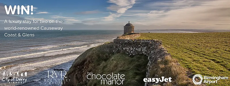 Win a luxury stay for two on the world-renowned Causeway Coast & Glens!