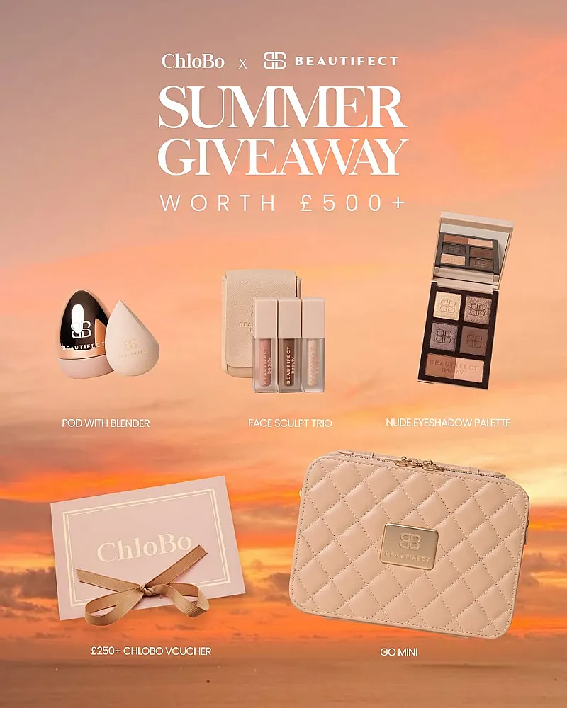 Win £500+ worth of gorgeous beauty goodies from ChloBo x Beautifec