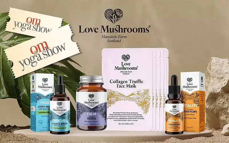 Win The Ultimate Weekend at OM Yoga With Love Mushrooms