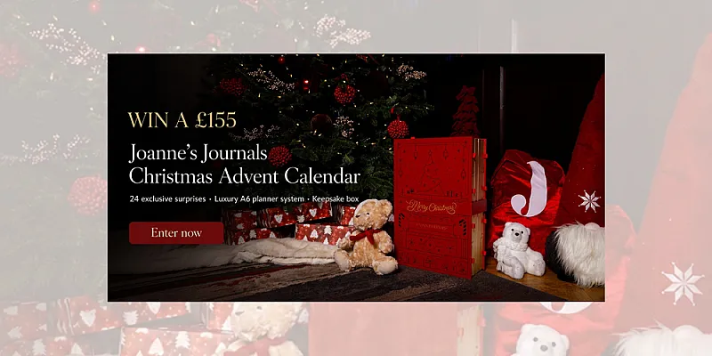 Win a £155 Joanne's Journals Christmas Advent Calendar