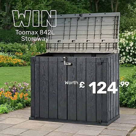 Prize image for Win Toomax 842L Dark Grey Storaway!