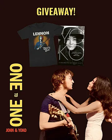 Prize image for Win a John Lennon T-Shirt and Biography Set