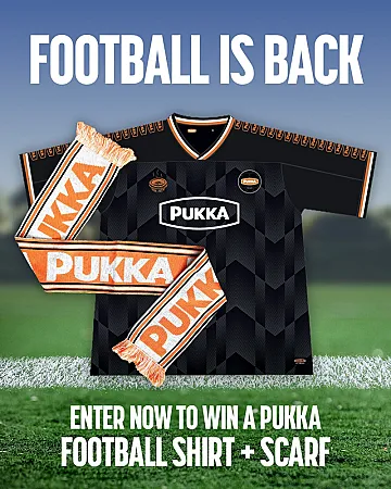 Prize image for Win a Pukka Football Shirt + Scarf